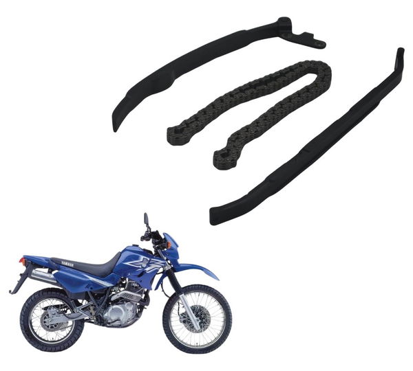 Kit Guia Tensor Corrente Comando Yamaha Xt 600 97-04 Orig