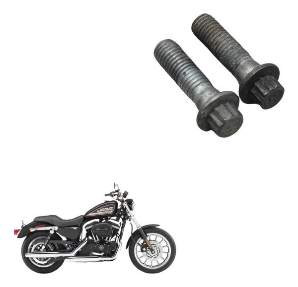 Par Parafuso Pinça Freio Dian Harley Sportster Xl 883r 08-09