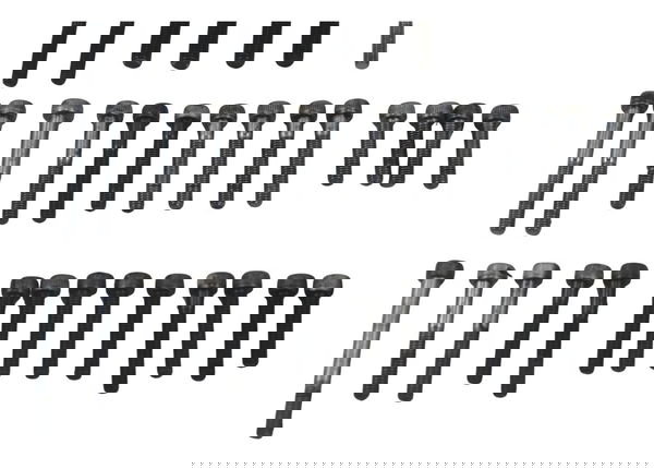 Kit Parafuso Motor Yamaha Xt 600 97-04 Original