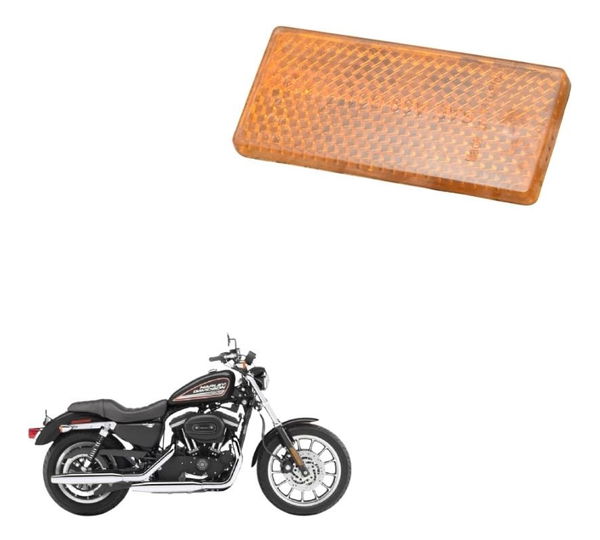 Refletor Olho Gato Harley Sportster Xl 883r 08-09 Original