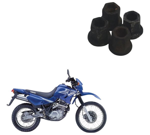 Jogo Porca Escape Yamaha Xt 600 97-04 Original