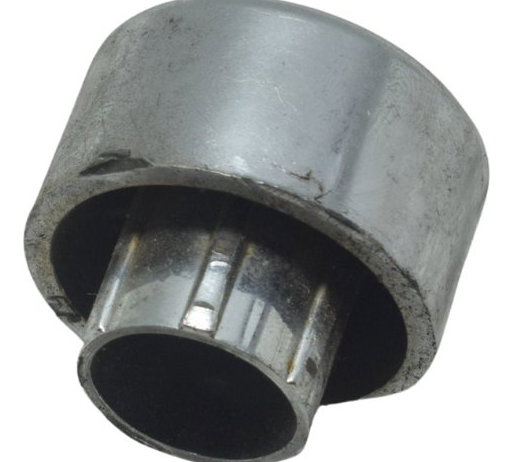 Acabamento Manopla C/avaria Yamaha Drag Star Xvs 650 96-08 Prateado