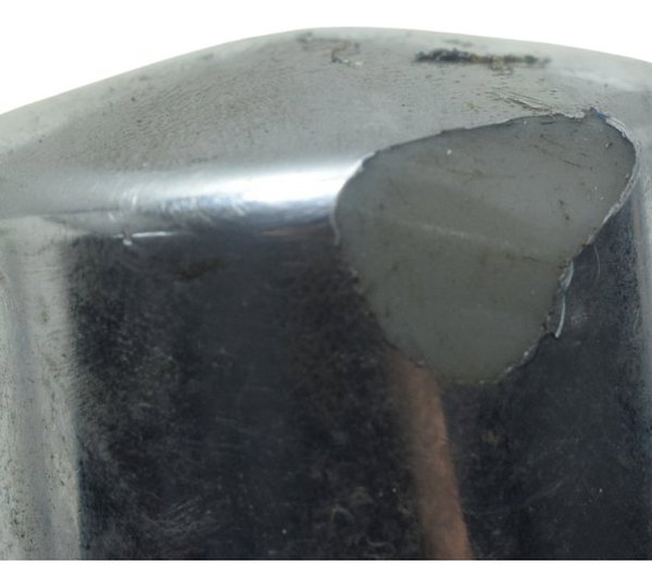 Acabamento Manopla C/avaria Yamaha Drag Star Xvs 650 96-08 Prateado