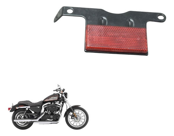 Suporte Placa C/refletor Harley Sportster Xl 883r 08-09 Orig