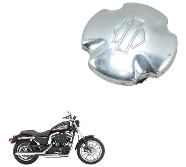 Tampa Tanque Combustível Harley Sportster Xl 883r 08-09 Orig