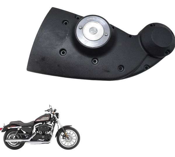 Tampa Motor Direita Harley Sportster Xl 883r 08-09 Original