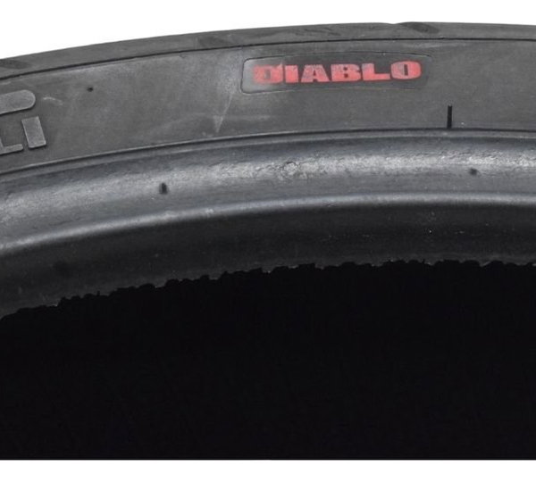 Pneu Pirelli Diablo 120/70 Zr17 M/c 58w C/detalhes
