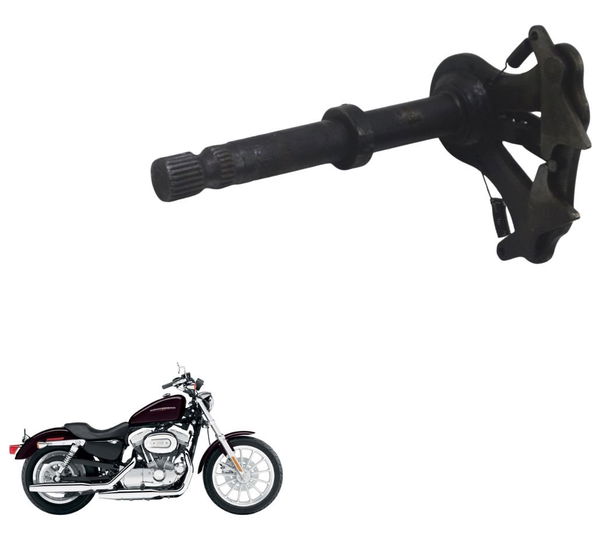 Eixo Seletor Marcha Empenado Harley Xl 883 Sportster 04-06