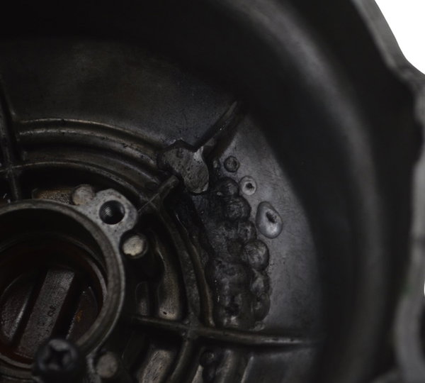 Tampa Motor Esquerdo C/detalhes Yamaha Xt 600 97-04 Original