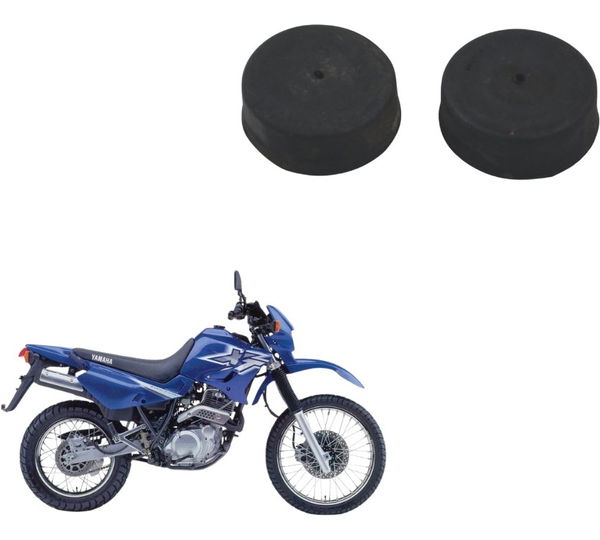 Par Borracha Suporte Tanque Yamaha Xt 600 97-04 Original