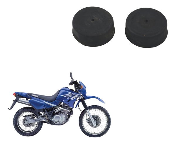 Par Borracha Suporte Tanque Yamaha Xt 600 97-04 Original