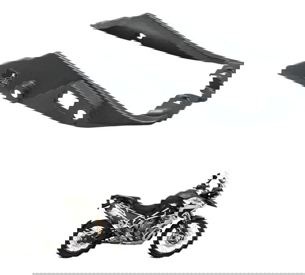 Acabamento Moldura Banco Triumph Tiger 1200 Rally Ex 22-26 Preto