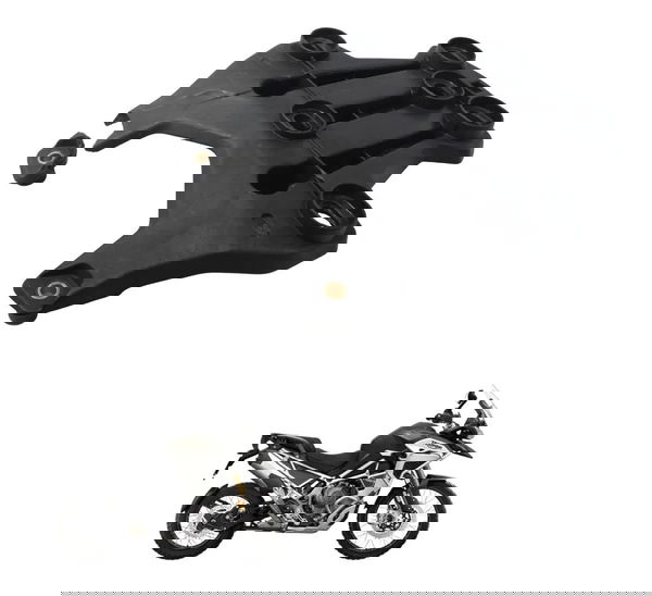 Bagageiro C/avaria Triumph Tiger 1200 Rally Ex 22-26 Origina Preto