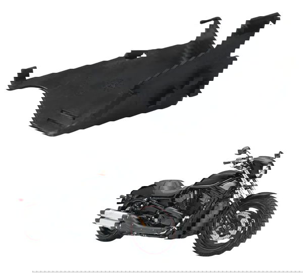 Acabamento Bateria C/detalhes Harley Night Rod 07-11 Origina