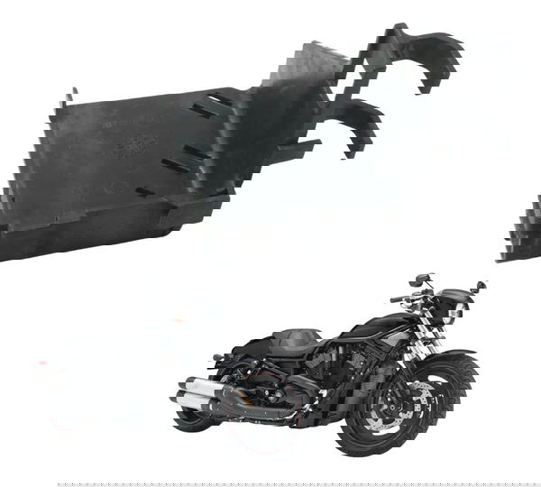 Acabamento Bateria Harley Night Rod 07-11 Original