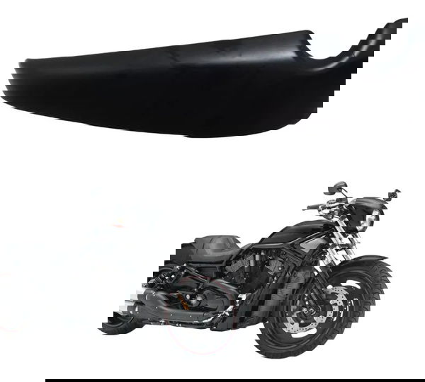 Acabamento Radiador Esquerdo Harley Night Rod 07-11 Original Preto