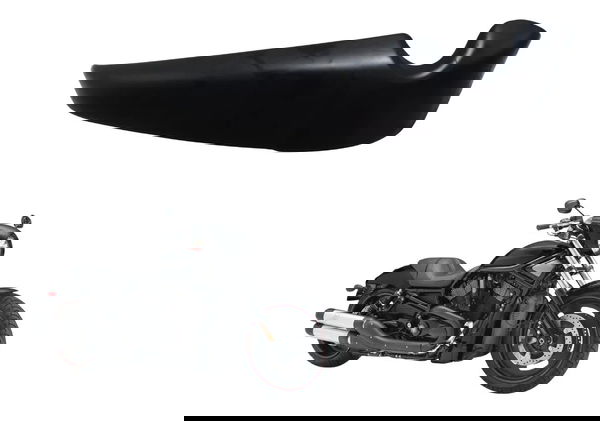 Acabamento Radiador Esquerdo Harley Night Rod 07-11 Original Preto