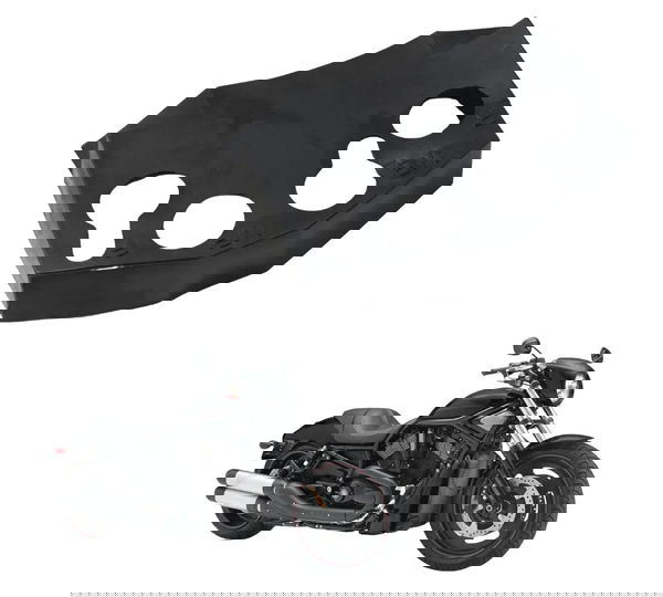Borracha Acabamento C/ Detalhes Harley Night Rod 07-11 Orig