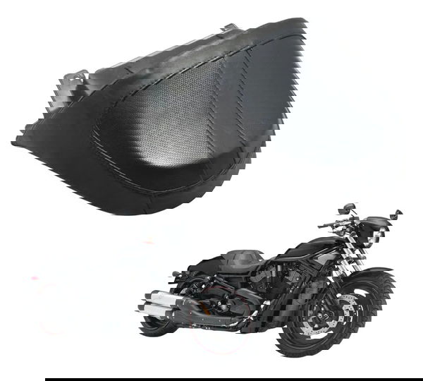 Banco Traseiro C/detalhes Harley Night Rod 07-11 Original Preto