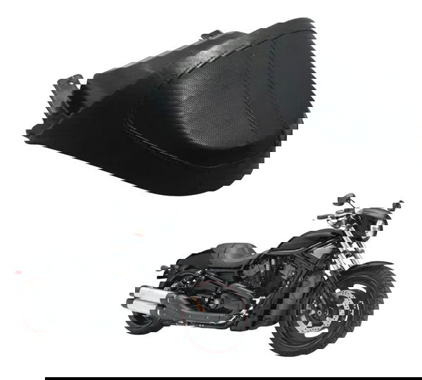 Banco Traseiro C/detalhe Harley Night Rod 07-11 Original Preto
