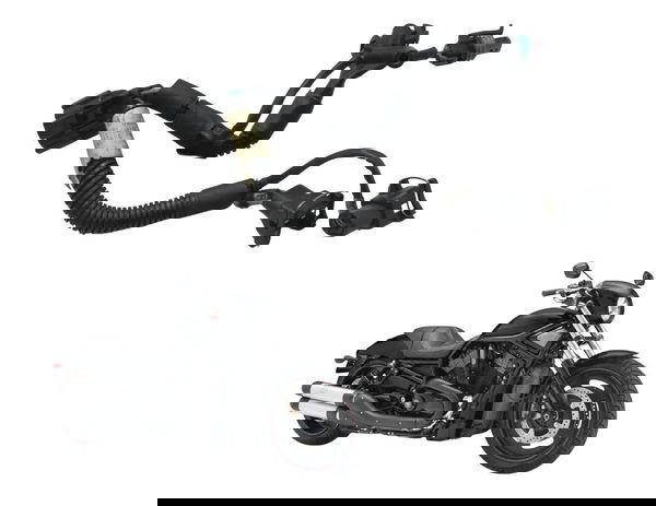 Chicote Injeção Harley Night Rod 07-11 Original Preto
