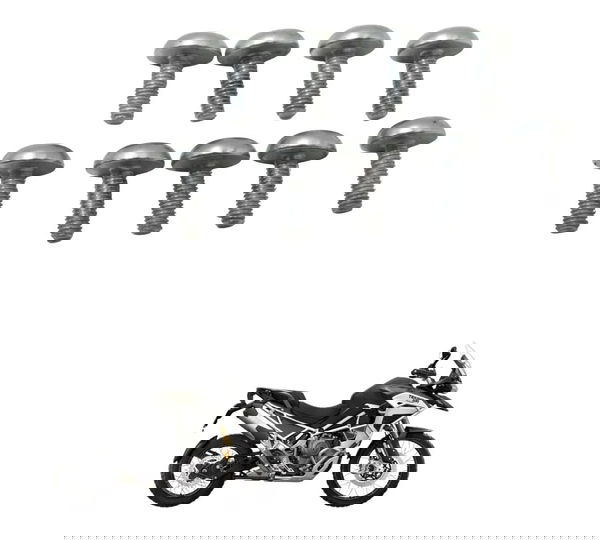 Jogo Parafuso Carenagem Triumph Tiger 1200 Rally Ex 22-26 Or