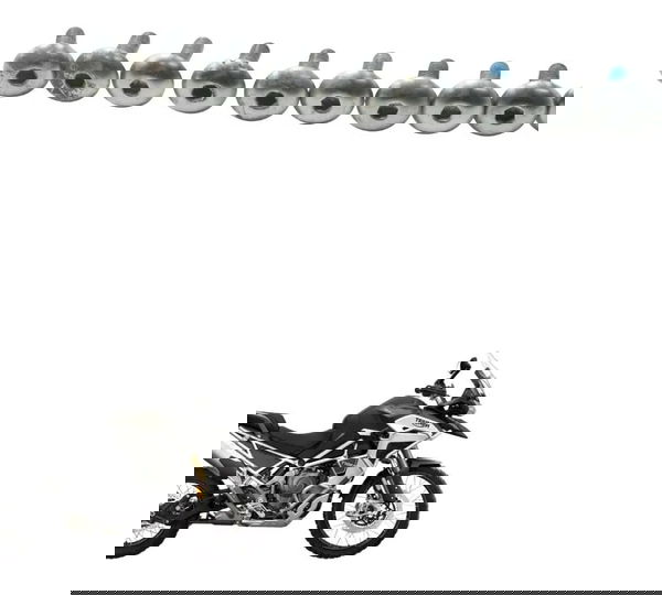 Kit Parafuso Carenagem Triumph Tiger 1200 Rally Ex 22-26 Ori