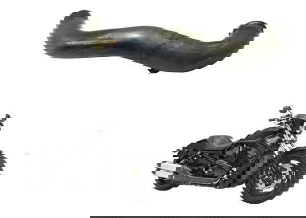 Curva Escape C/detalhe Harley Night Rod 07-11 Original