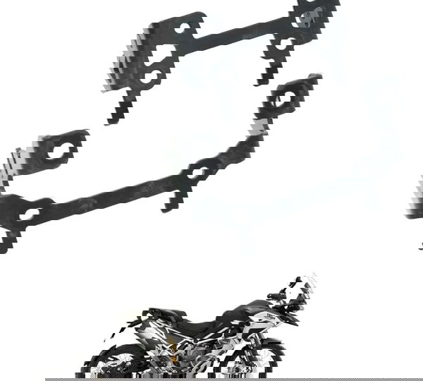 Par Suporte Banco Diant Triumph Tiger 1200 Rally Ex 22-26 Preto