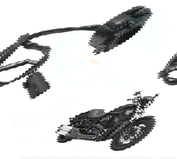 Chave Punho Partida Harley Night Rod 07-11 Original