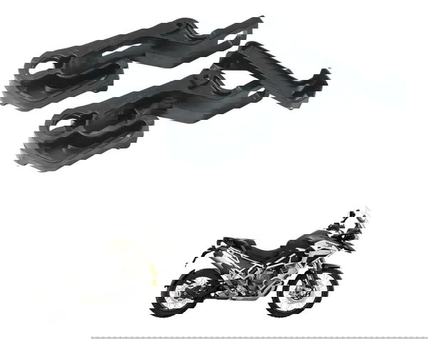 Par Trava Banco Traseiro Triumph Tiger 1200 Rally Ex 22-26 Preto