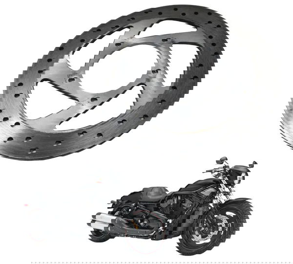 Disco Freio Dianteiro Direito Harley Night Rod 07-11 Origina