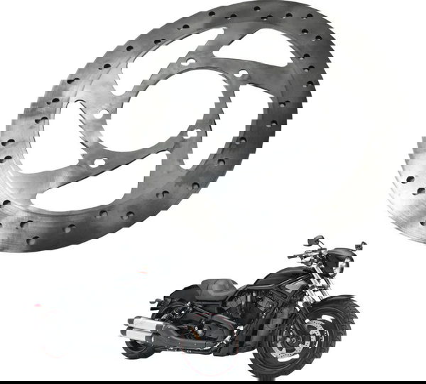 Disco Freio Dianteiro Direito Harley Night Rod 07-11 Origina