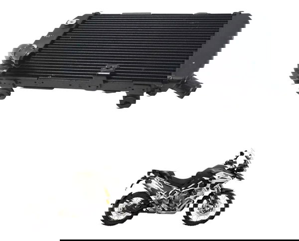 Radiador Direito C/ Detal Triumph Tiger 1200 Rally Ex 22-26