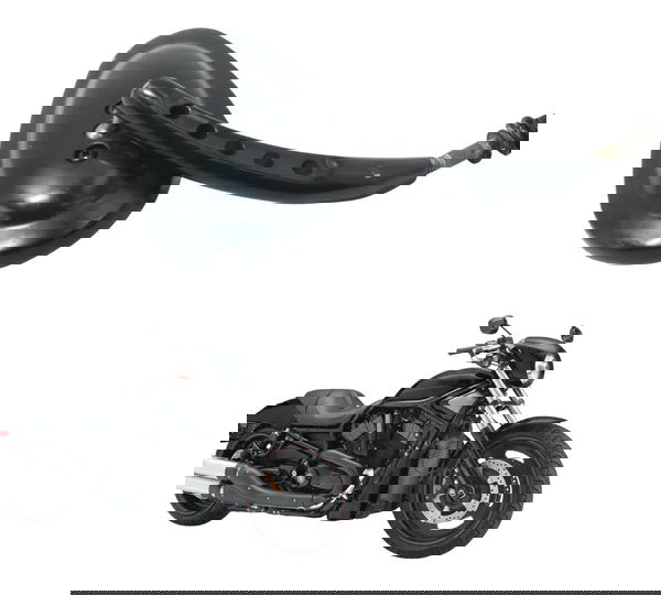 Espelho Retrovisor Esquerdo C/detal Harley Night Rod 07-11