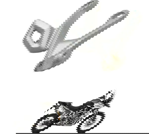 Suporte Pedaleira Tras Dir Triumph Tiger 1200 Rally Ex 22-26 Prateado