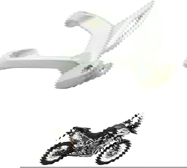 Suporte Pedaleira Tras Esq Triumph Tiger 1200 Rally Ex 22-26 Prateado