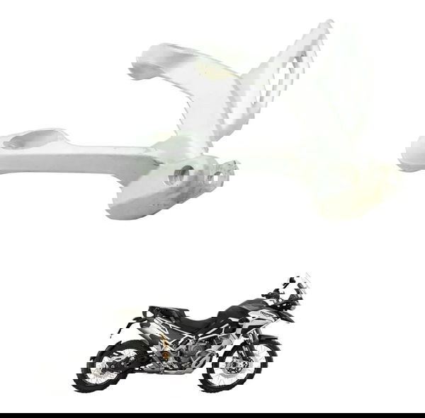 Suporte Pedaleira Tras Esq Triumph Tiger 1200 Rally Ex 22-26 Prateado