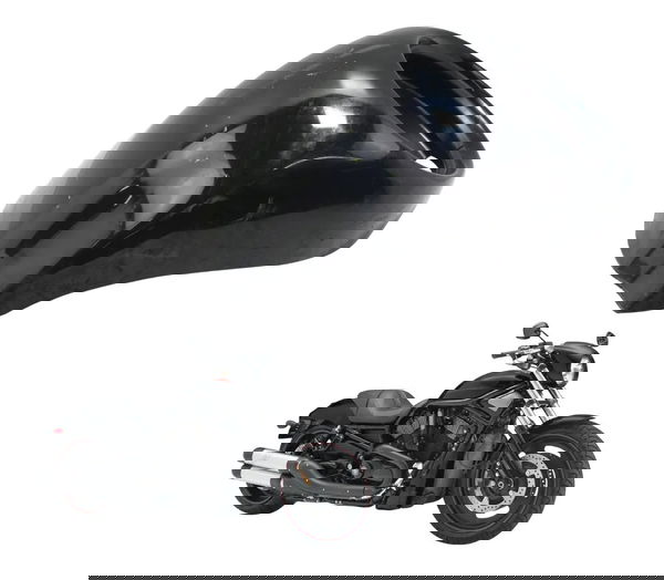 Fairing Carenagem Farol Harley Night Rod 07-11 Preto