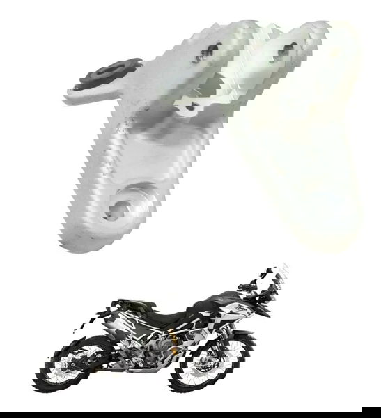 Suporte Pedaleira Dian Dir Triumph Tiger 1200 Rally Ex 22-26 Prateado