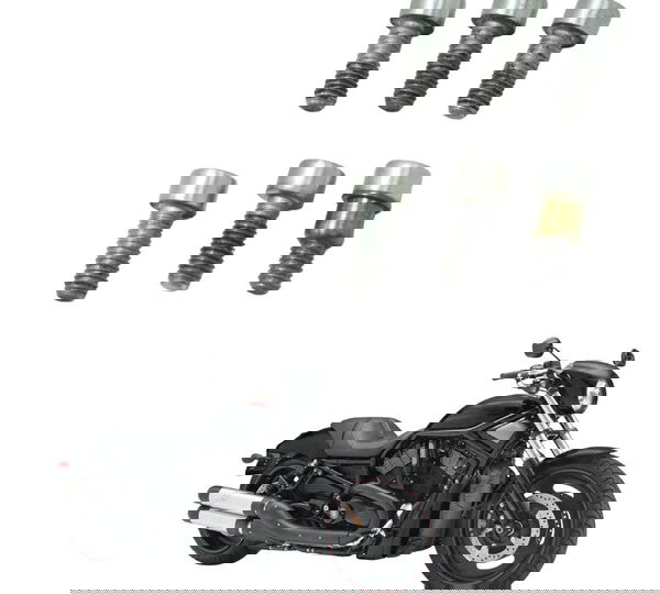 Jogo Parafuso Fixação Duto Ar Harley Night Rod 07-11 Orig