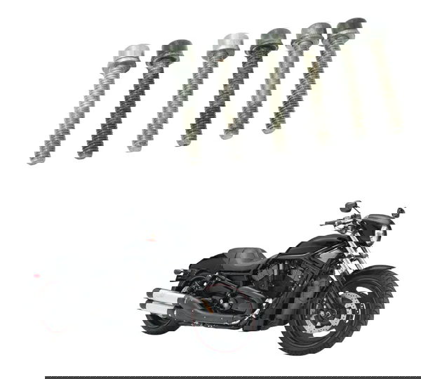 Jogo Parafuso Fixação Bomba Água Harley Night Rod 07-11 Orig