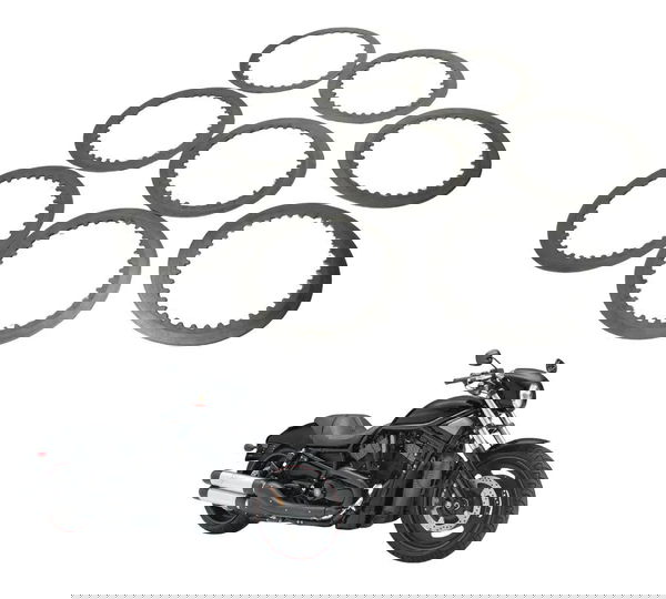 Jogo Disco Separador Harley Night Rod 07-11 Original