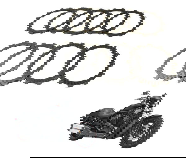 Jogo Disco Embreagem Harley Night Rod 07-11 Original
