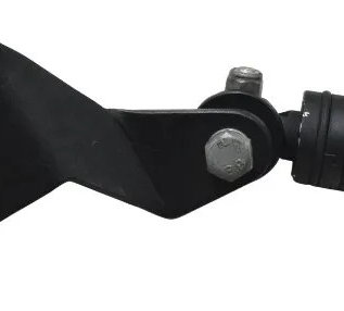 Kit Suporte Pedaleira Tras Paralelo Harley Night Rod 07-11 Preto