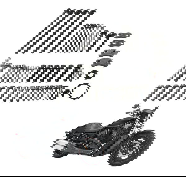 Kit Parafuso Motor Harley Night Rod 07-11 Original