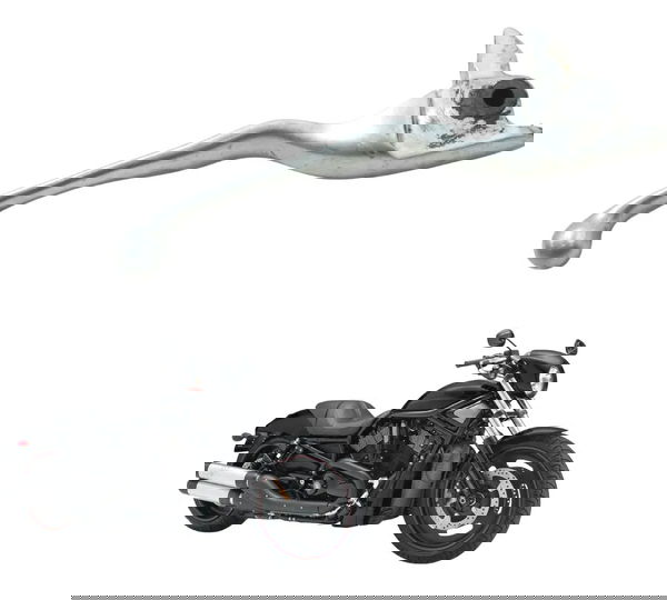 Manete Freio C/avaria Harley Night Rod 07-11 Original Prateado
