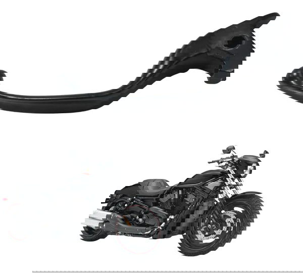 Manete Embreagem C/avaria Harley Night Rod 07-11 Original Preto