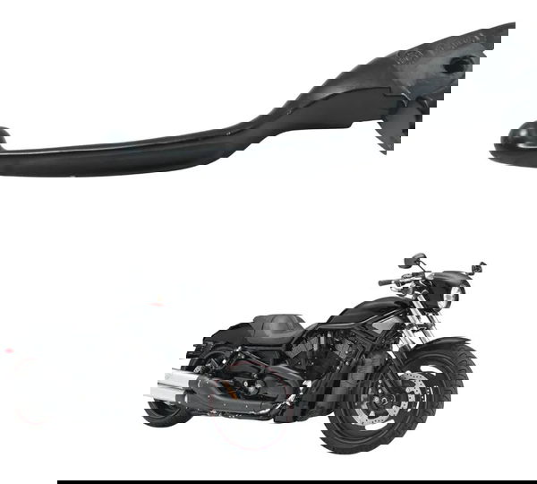 Manete Freio C/detalhes Harley Night Rod 07-11 Original Preto