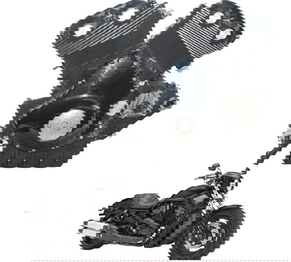 Motor Completo Nfe Baixa Base Troca Harley Night Rod 07-11